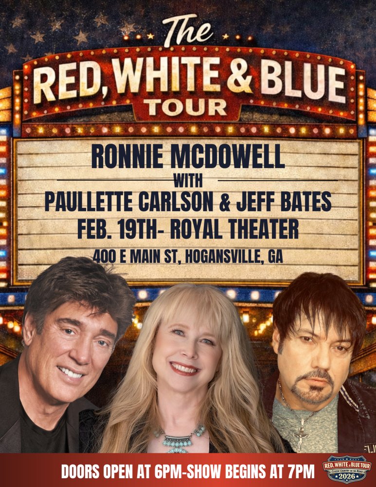 Ronnie McDowell with Special Guest Paulette Carlson & Jeff Bates